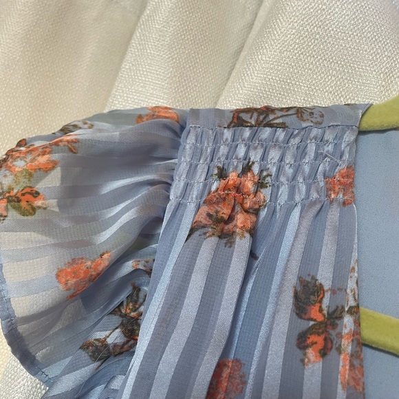 ASTR The Label Dress, Gorgeous Blue Floral, Like New, Size M, One of a Kind! - Picture 8 of 10